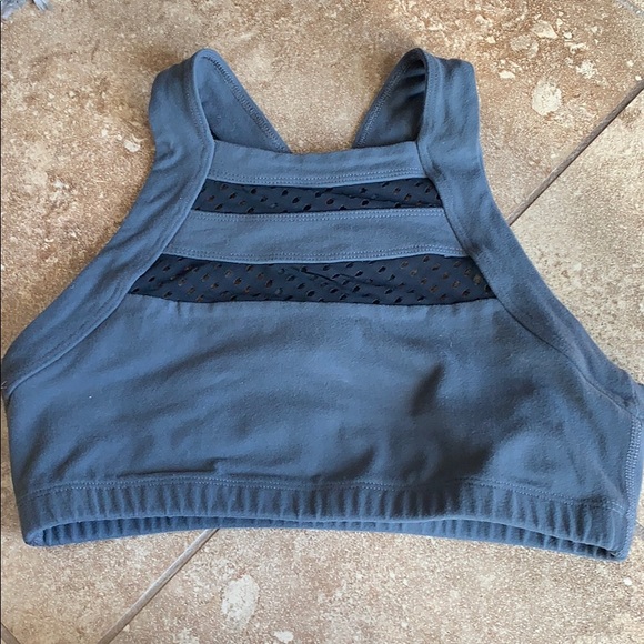 Beyond Yoga Other - Gray make a slash beyond yoga bra